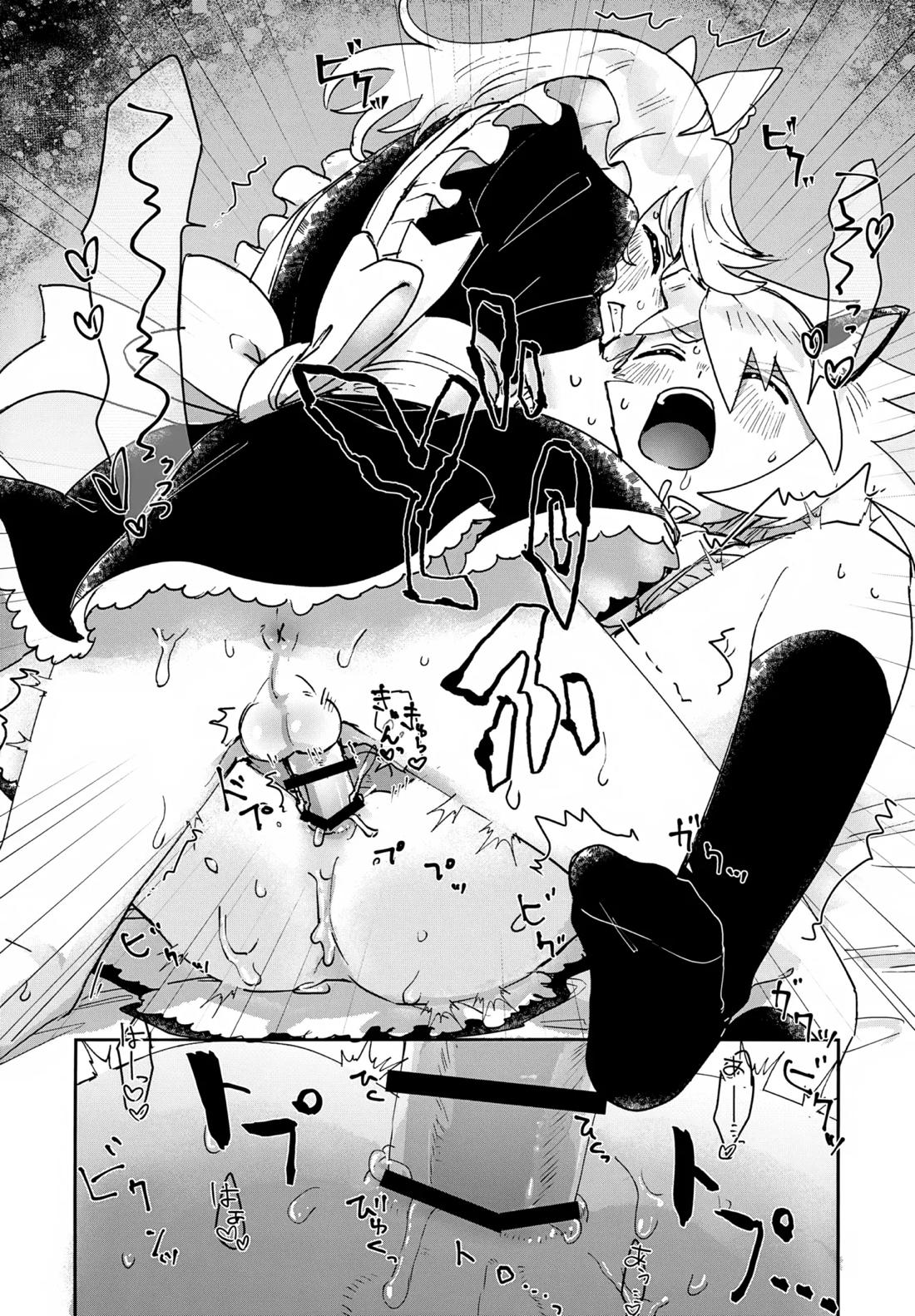 ミトジニがメイド服でエッチする話【テイルズオブシンフォニア/ミトジニ】 page 15