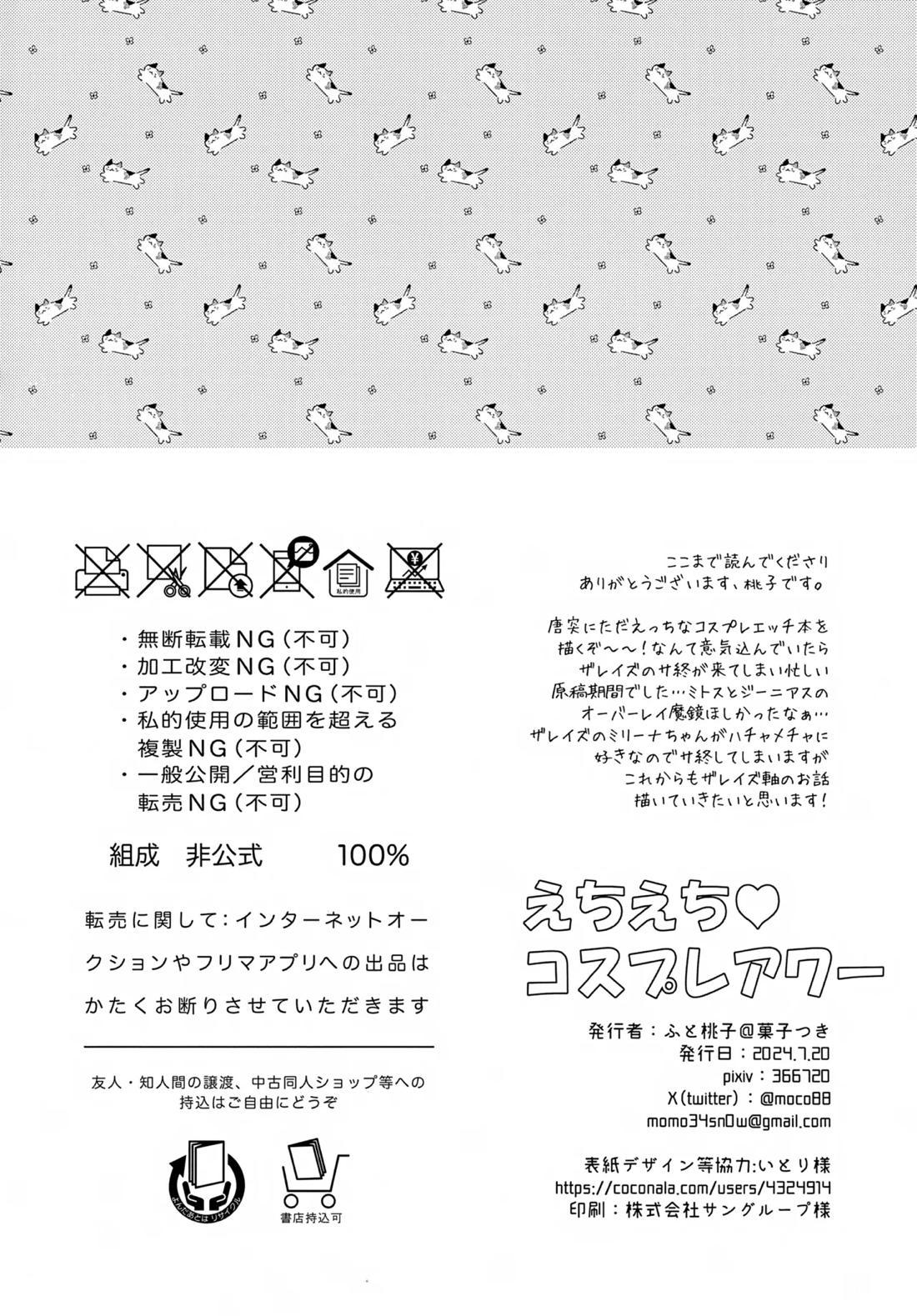 えちえちコスプレアワー【テイルズオブシンフォニア/ミトジニ】 page 25