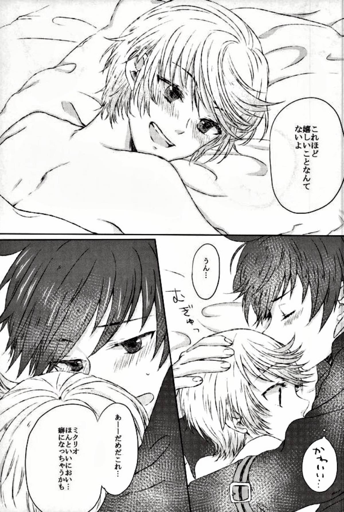 blanc laiteux parfum【テイルズオブゼスティリア/スレミク】 page 22