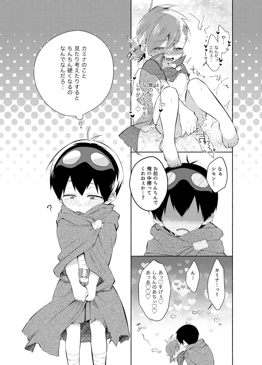 ないしょのふたり。【天元突破グレンラガン/シモカミ】 page 17