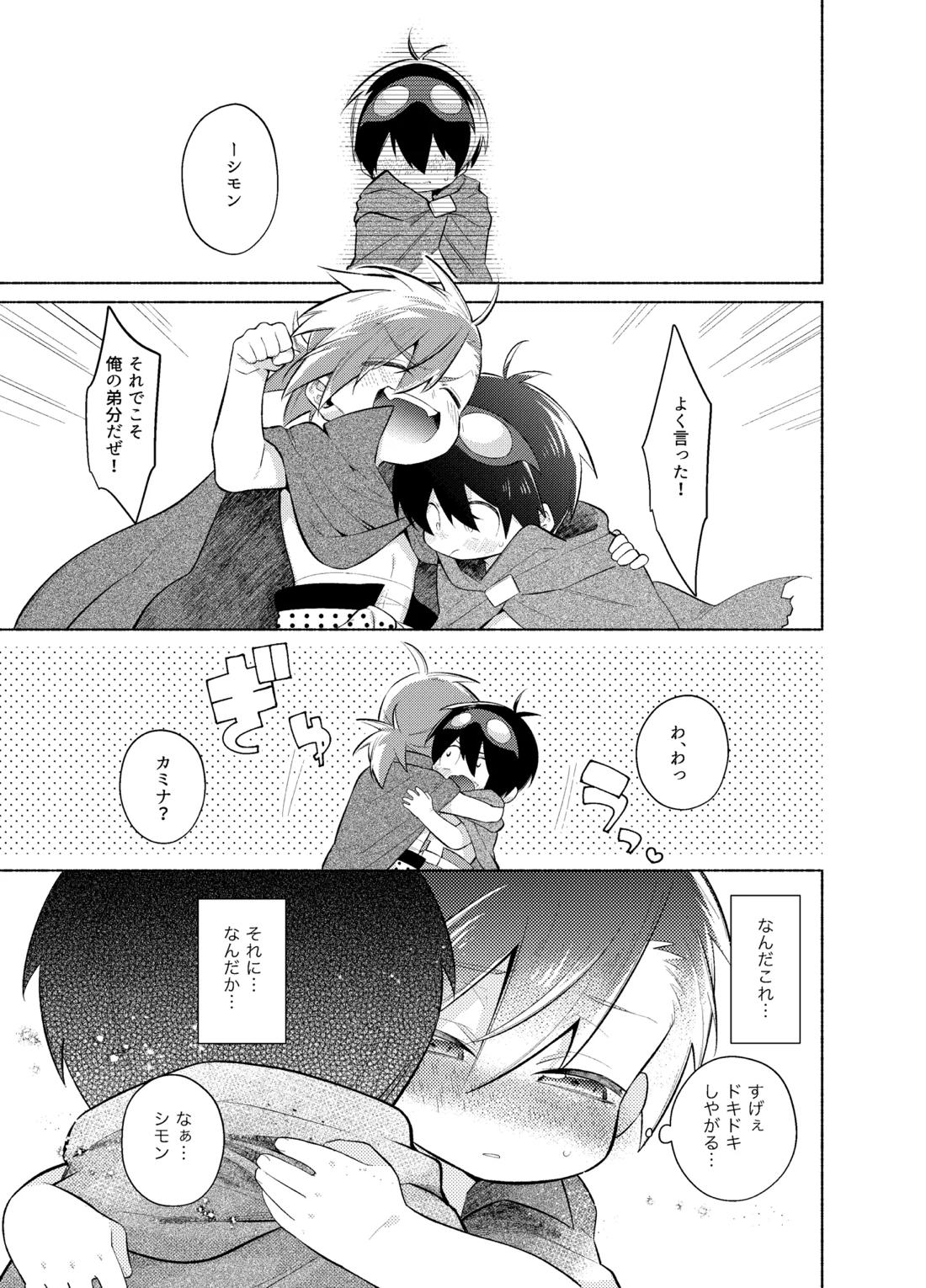 ないしょのふたり。【天元突破グレンラガン/シモカミ】 page 24