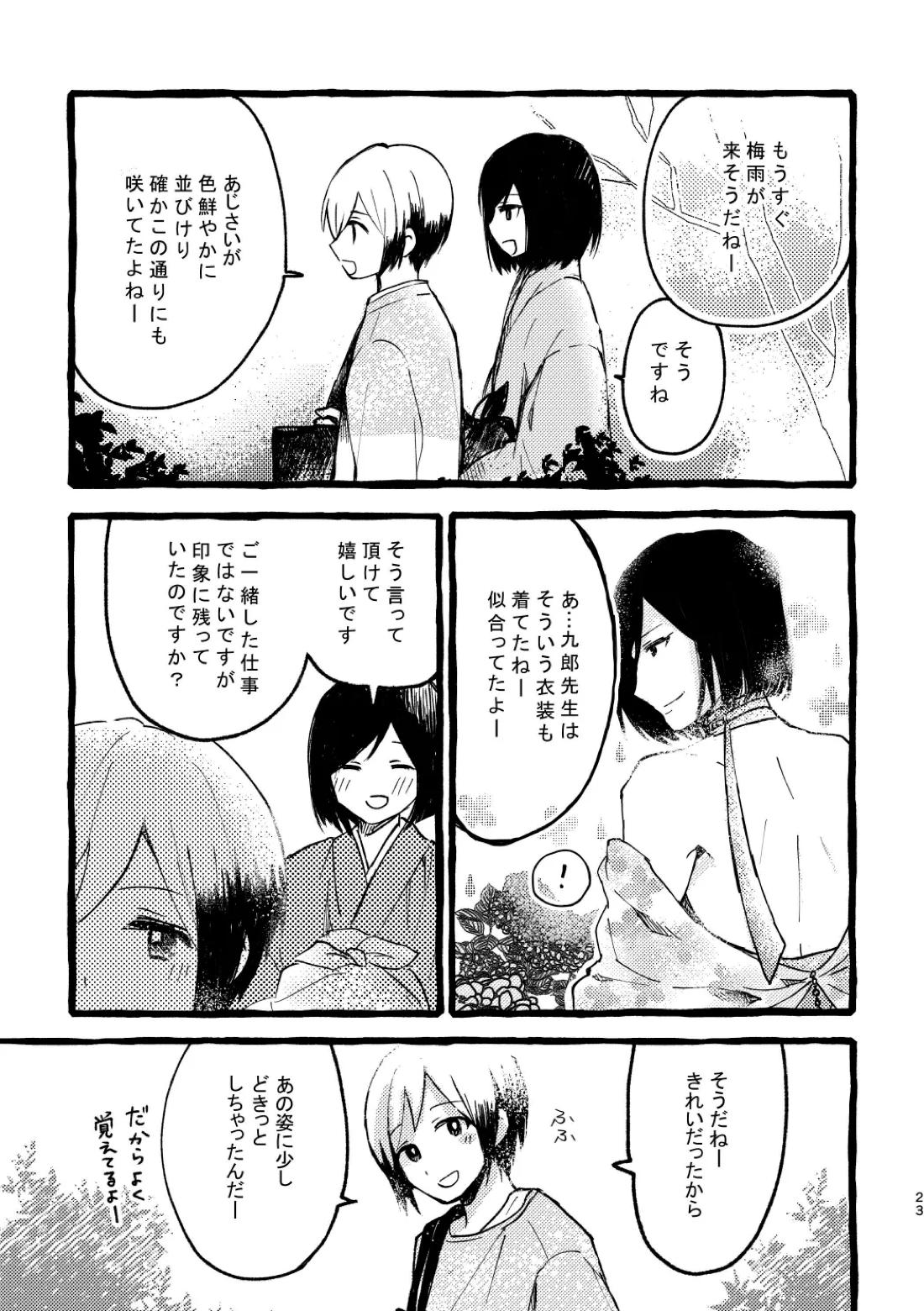 北村さん経過観察日記【アイドルマスターSideM/くろそら】 page 21