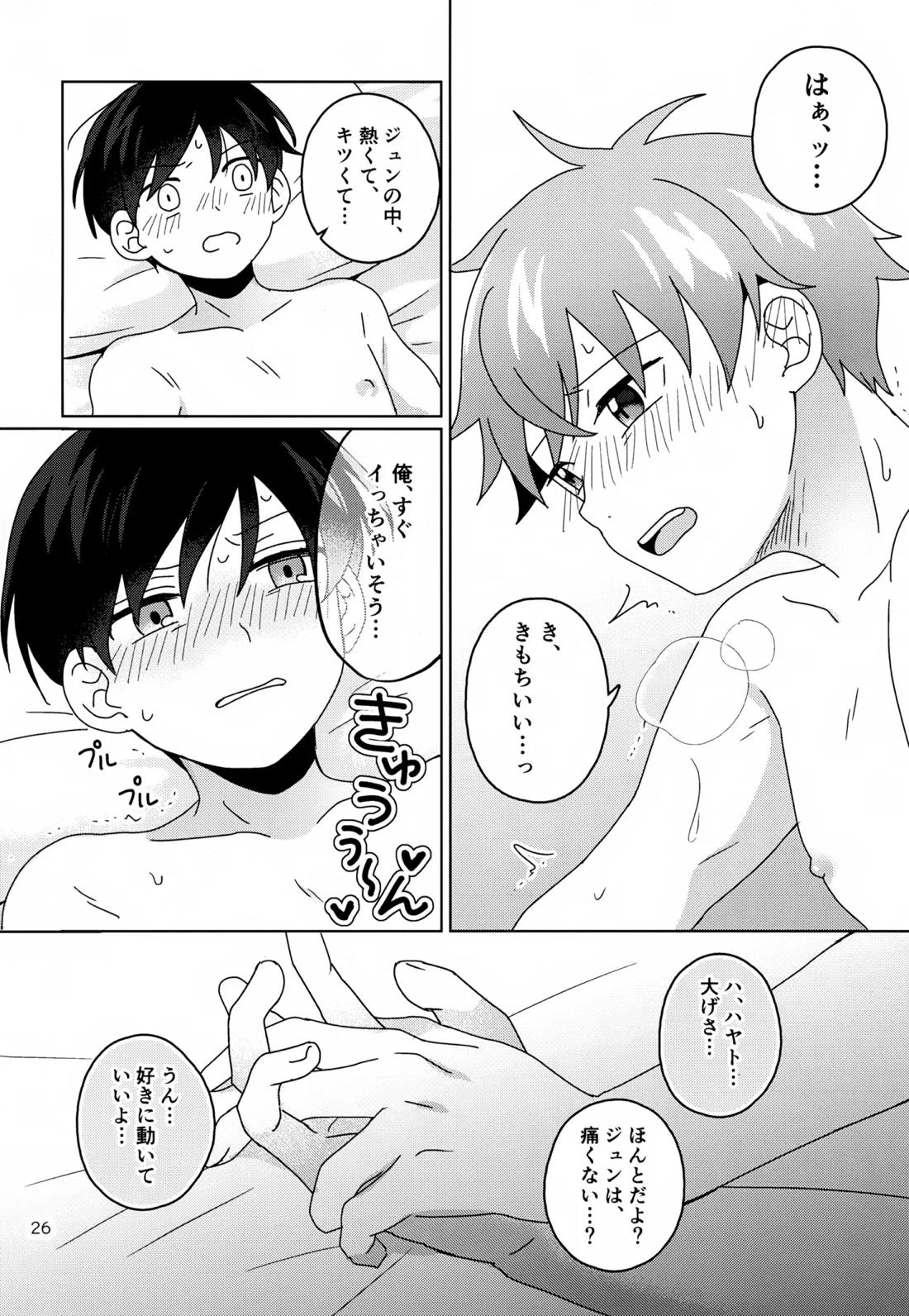 かわいいキミとすごす夜。【アイドルマスターSideM/隼旬】 page 27