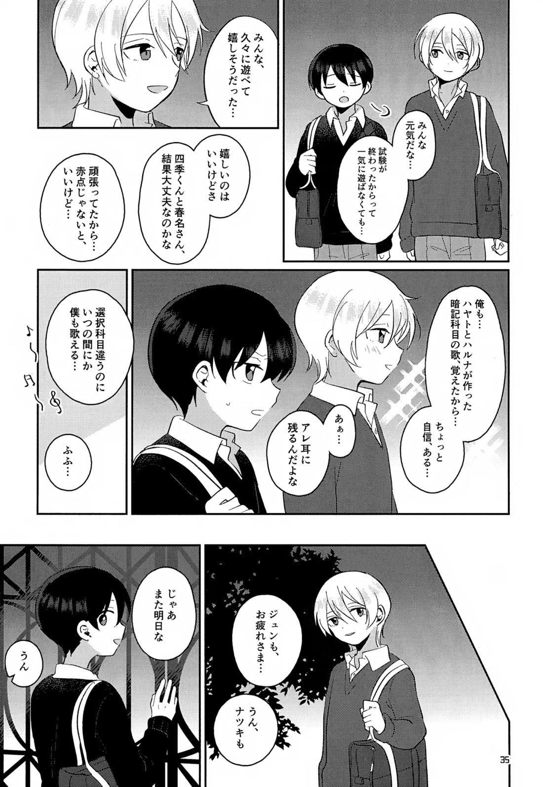 CHERRIES【アイドルマスターSideM/隼旬】 page 36