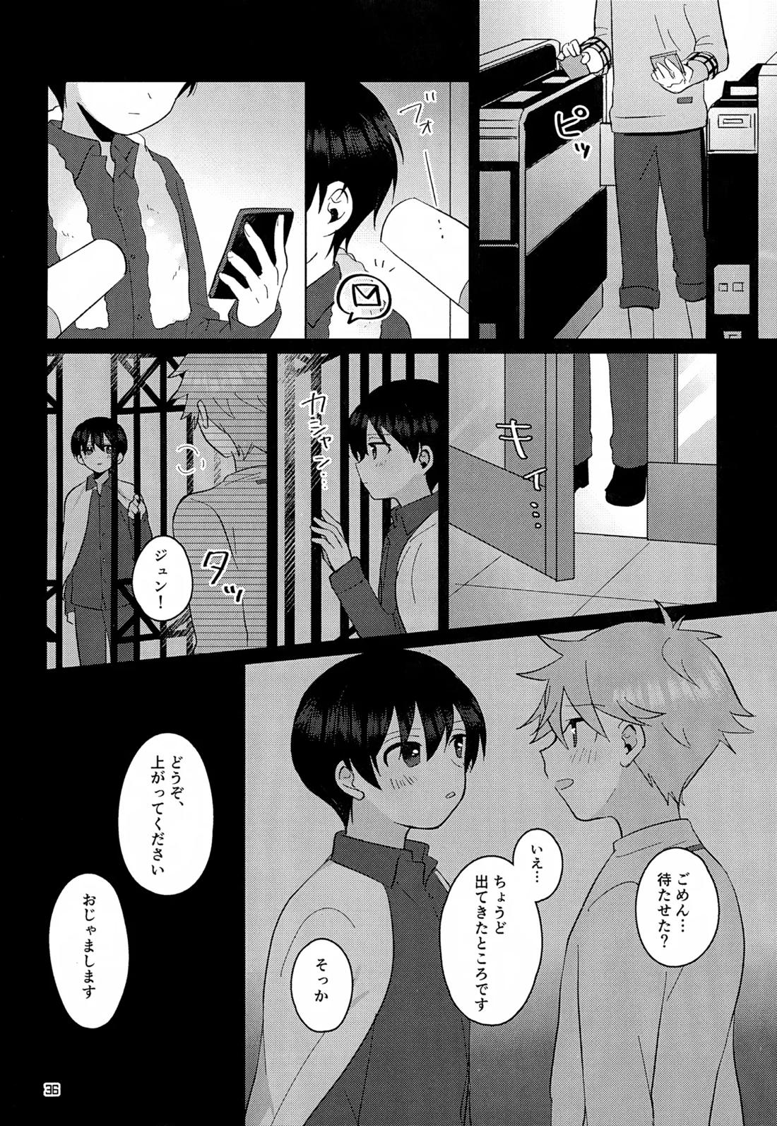 CHERRIES【アイドルマスターSideM/隼旬】 page 37