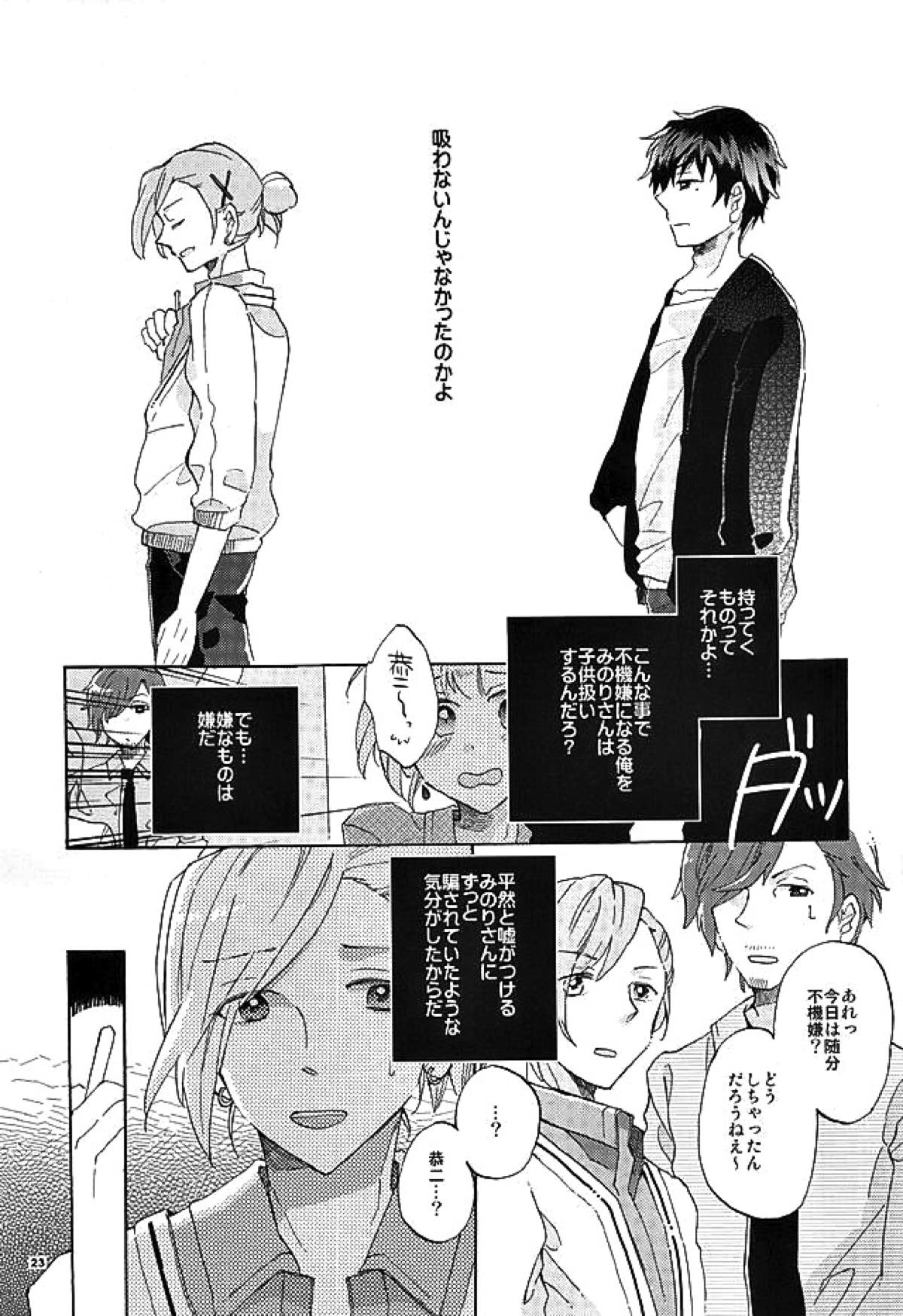 BITTER SWEET【アイドルマスターSideM/恭みの】 page 22