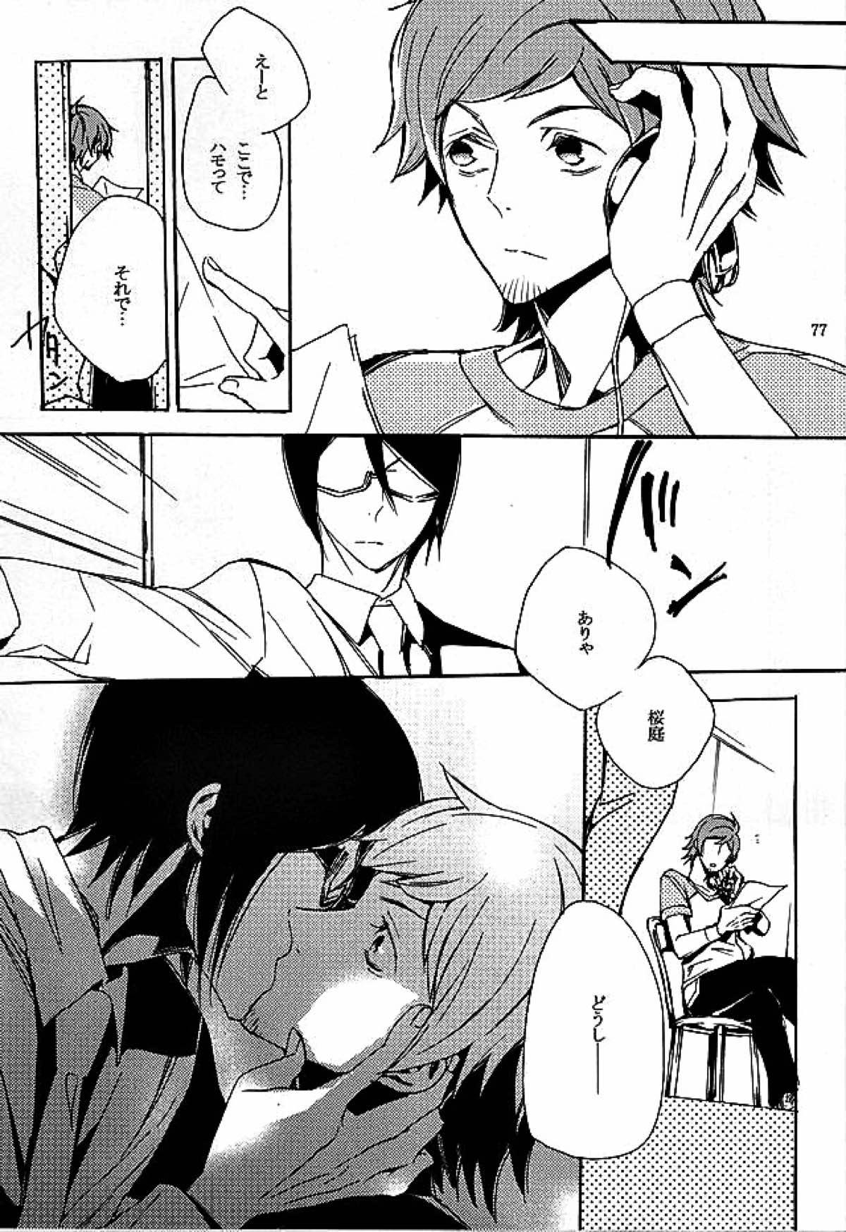 檻の中【アイドルマスターSideM/輝薫】 page 74