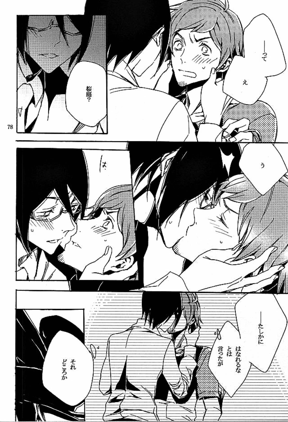 檻の中【アイドルマスターSideM/輝薫】 page 75