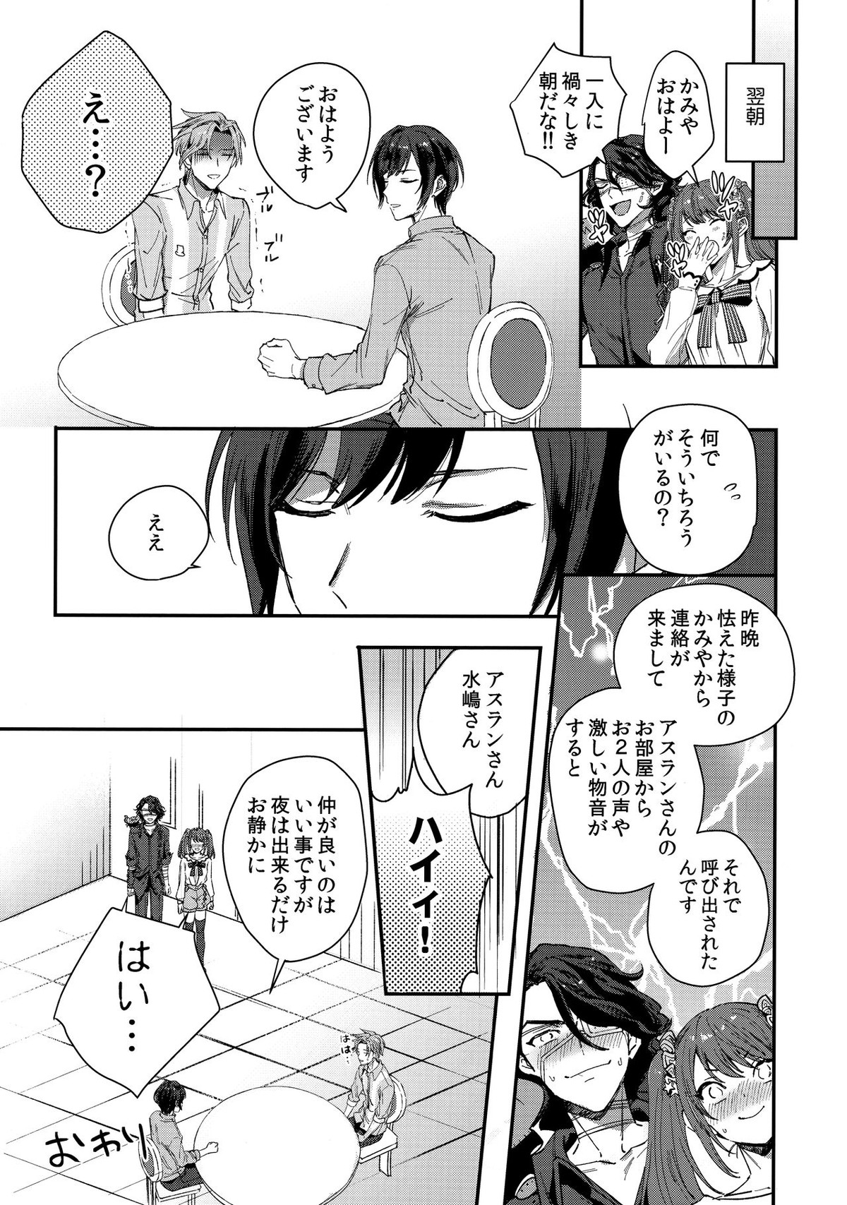 ホーニーチェリー【アイドルマスターSideM/アス咲】 page 32