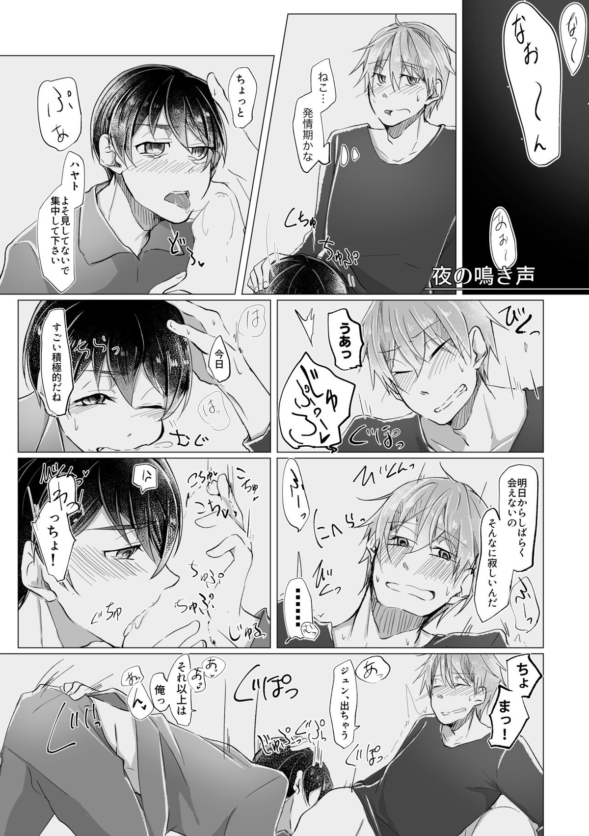 1123【アイドルマスターSideM/隼×旬】 page 14