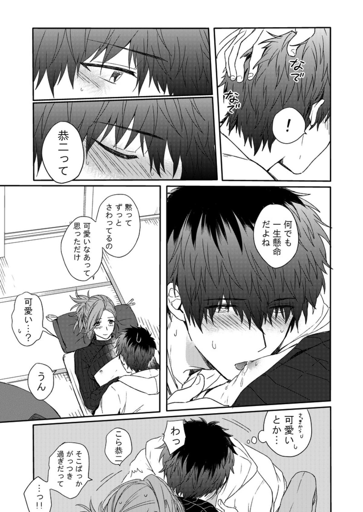 MILK and HONEY【アイドルマスターSideM/恭みの】 page 14
