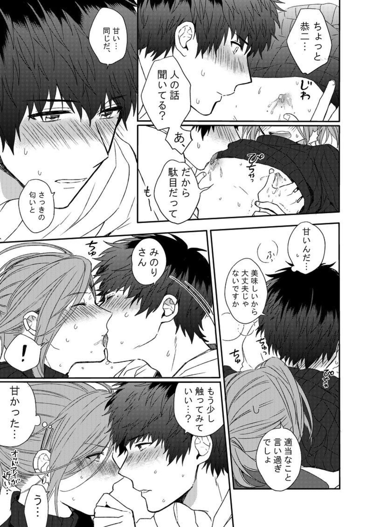 MILK and HONEY【アイドルマスターSideM/恭みの】 page 18