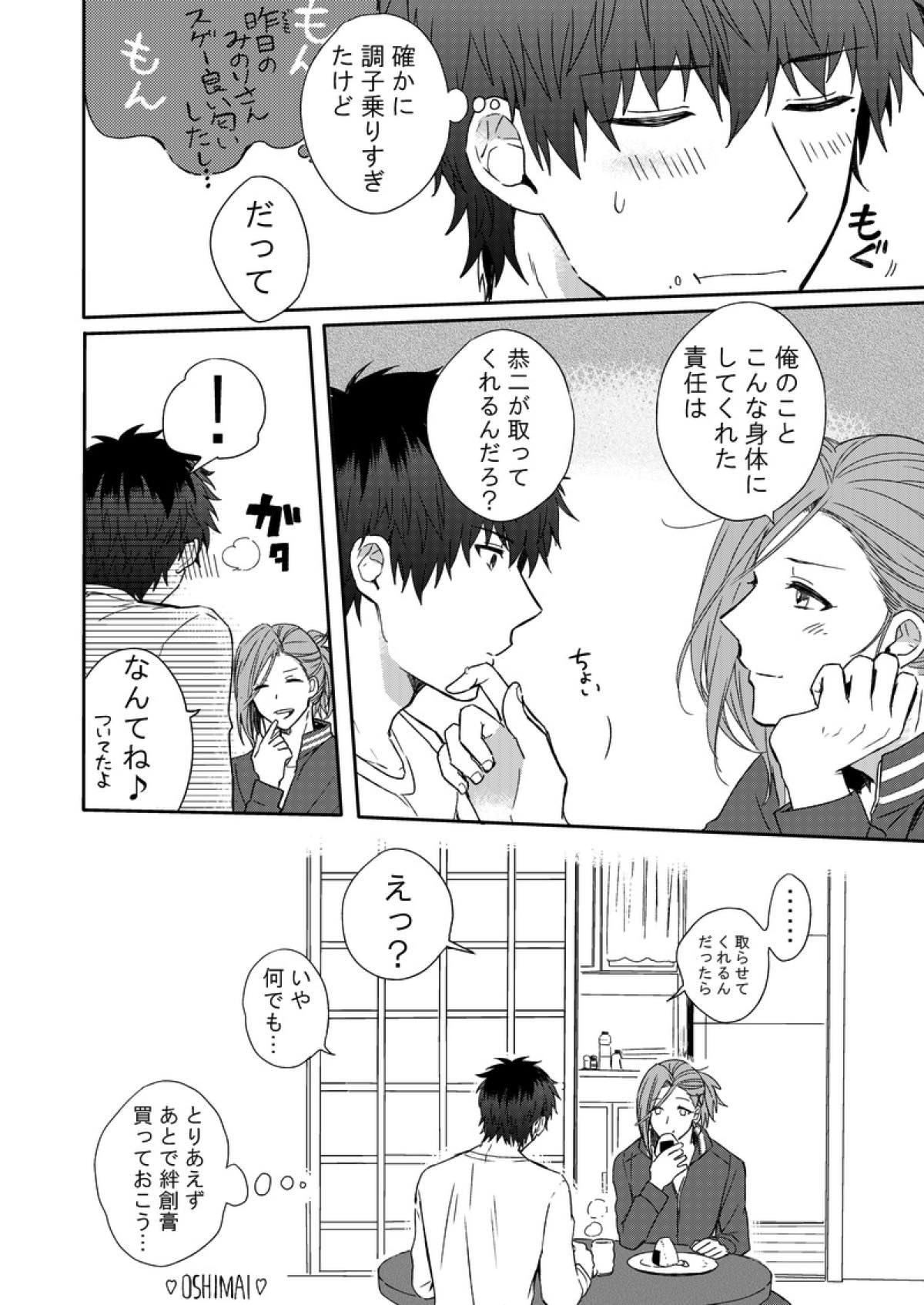 MILK and HONEY【アイドルマスターSideM/恭みの】 page 25