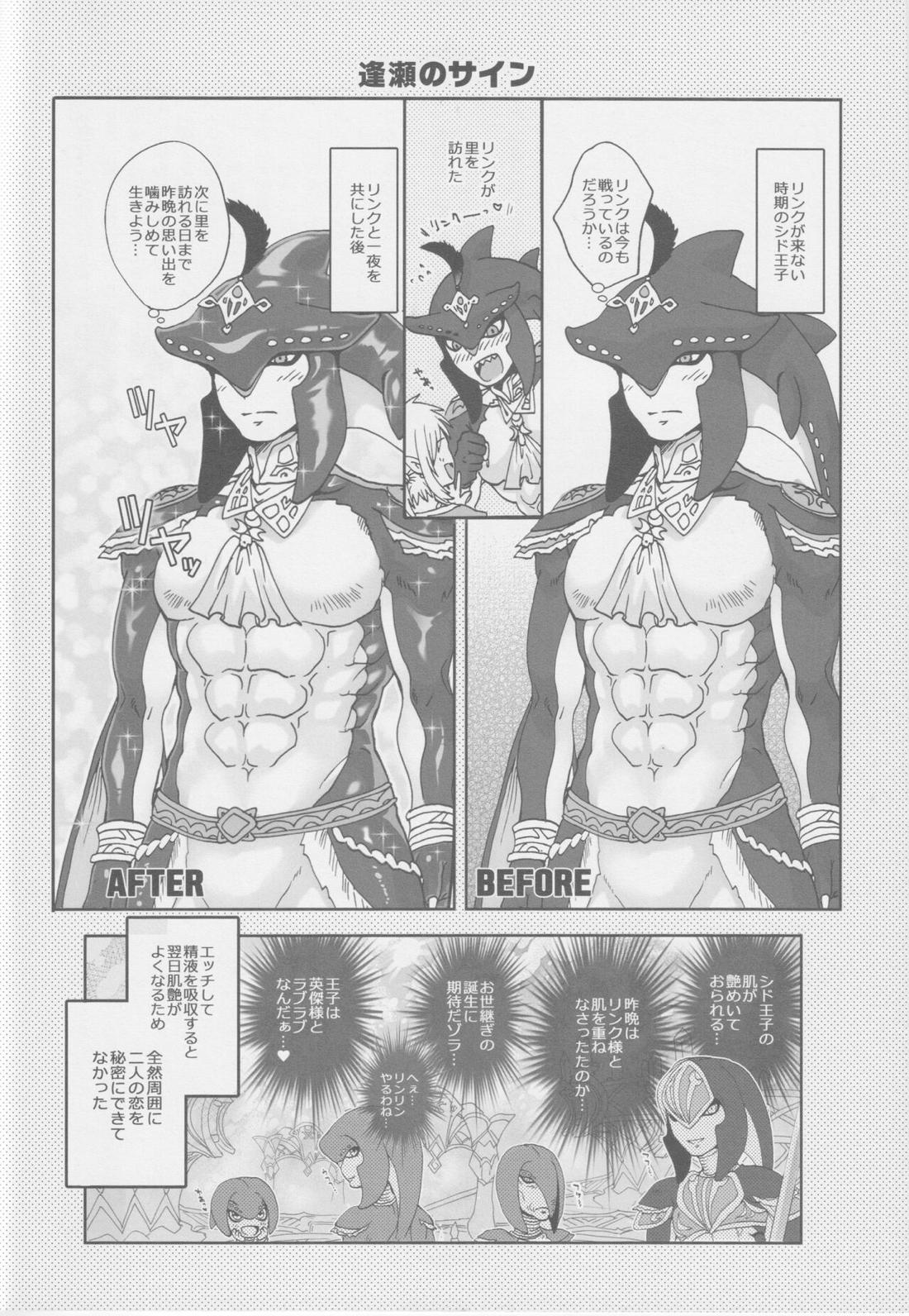 シド王子危機イッパツ！【ゼルダの伝説/リンシド】 page 13