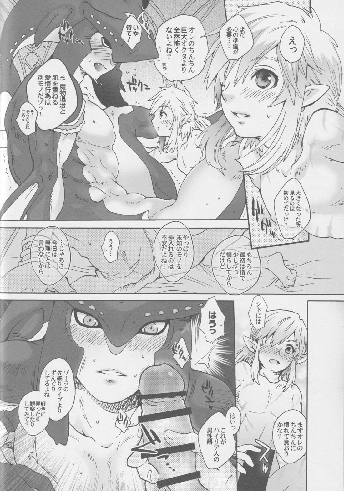 シド王子危機イッパツ！【ゼルダの伝説/リンシド】 page 15