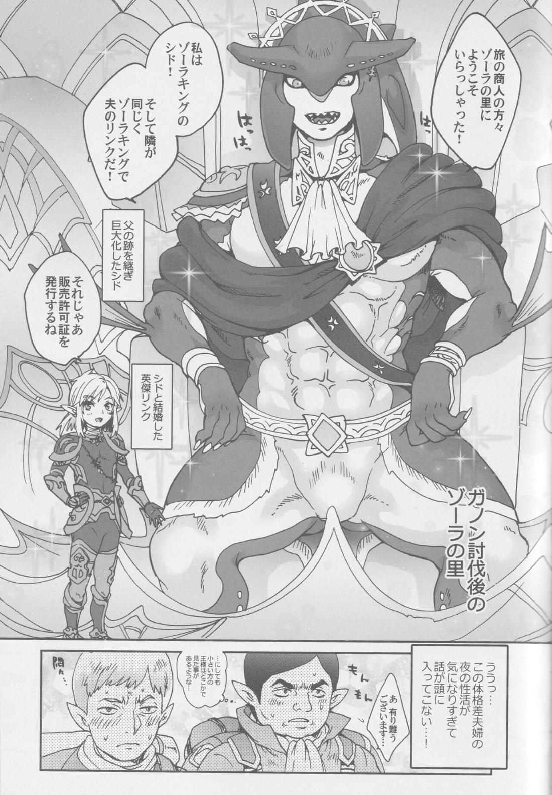 シド王子危機イッパツ！【ゼルダの伝説/リンシド】 page 19