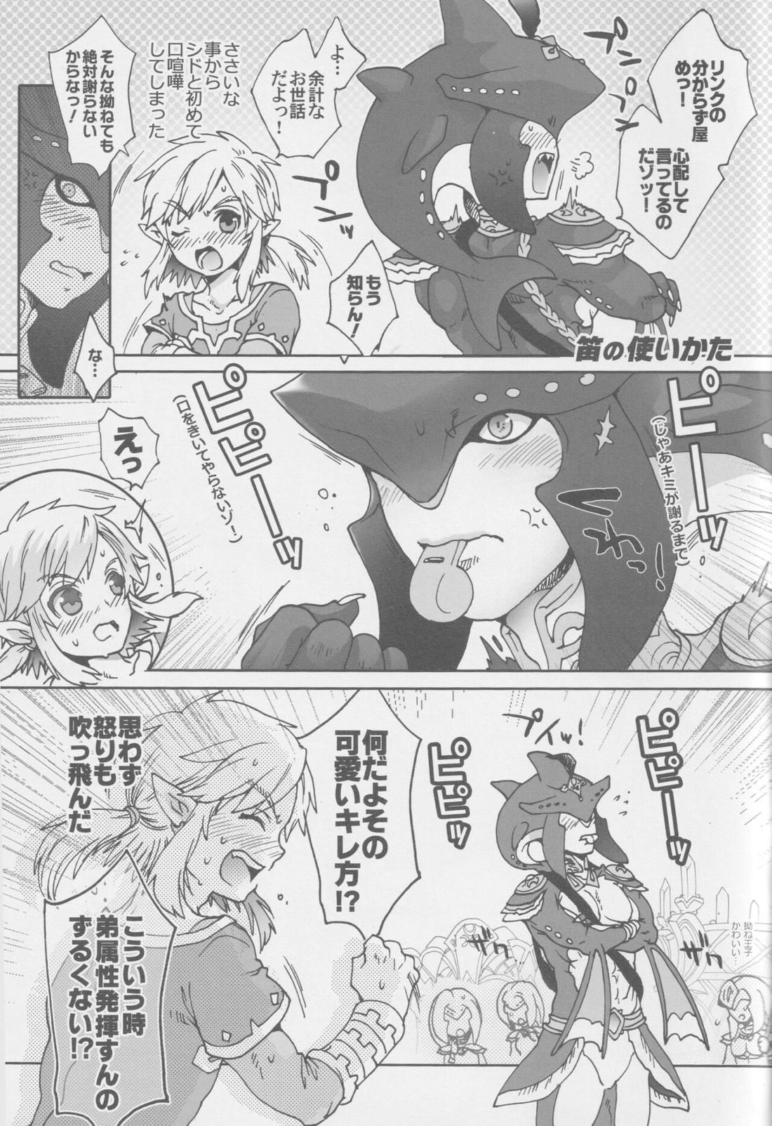 シド王子危機イッパツ！【ゼルダの伝説/リンシド】 page 23