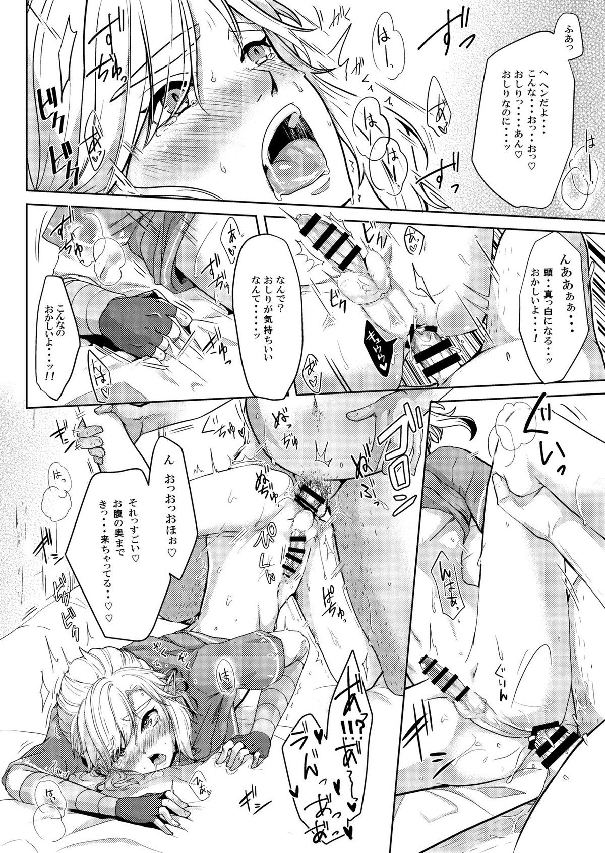 真夜中の勇者の淫らな献身【ゼルダの伝説/モブリンク】 page 14