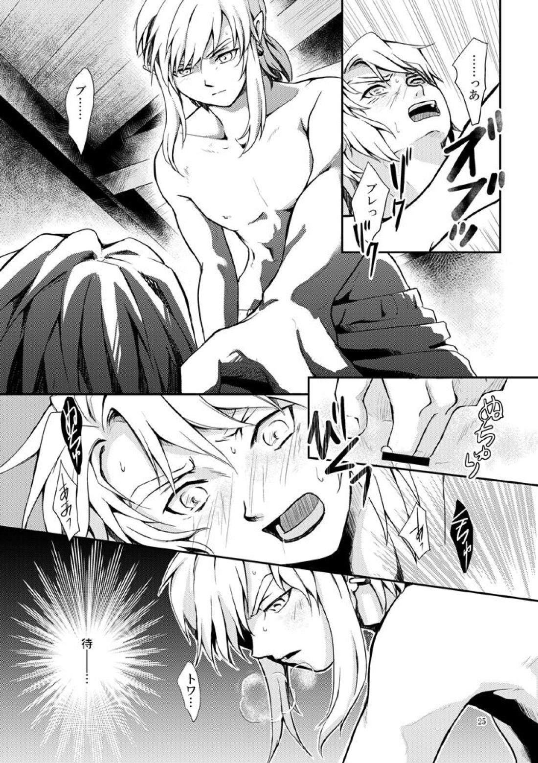 淑女の服でちょっぴりえっちに遊ぼ【ゼルダの伝説/ブレトワ】 page 23