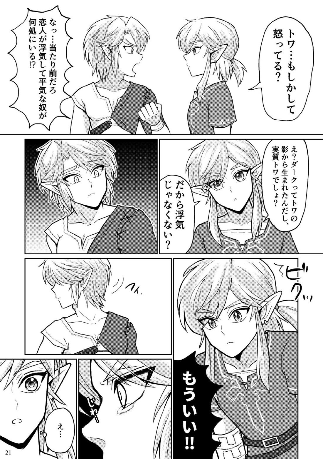 どっちがオオカミなんだかわからない。【ゼルダの伝説/ブレトワ】 page 21