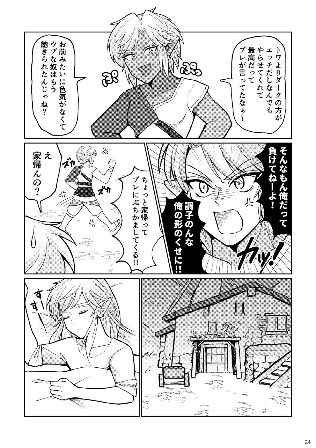 どっちがオオカミなんだかわからない。【ゼルダの伝説/ブレトワ】 page 24