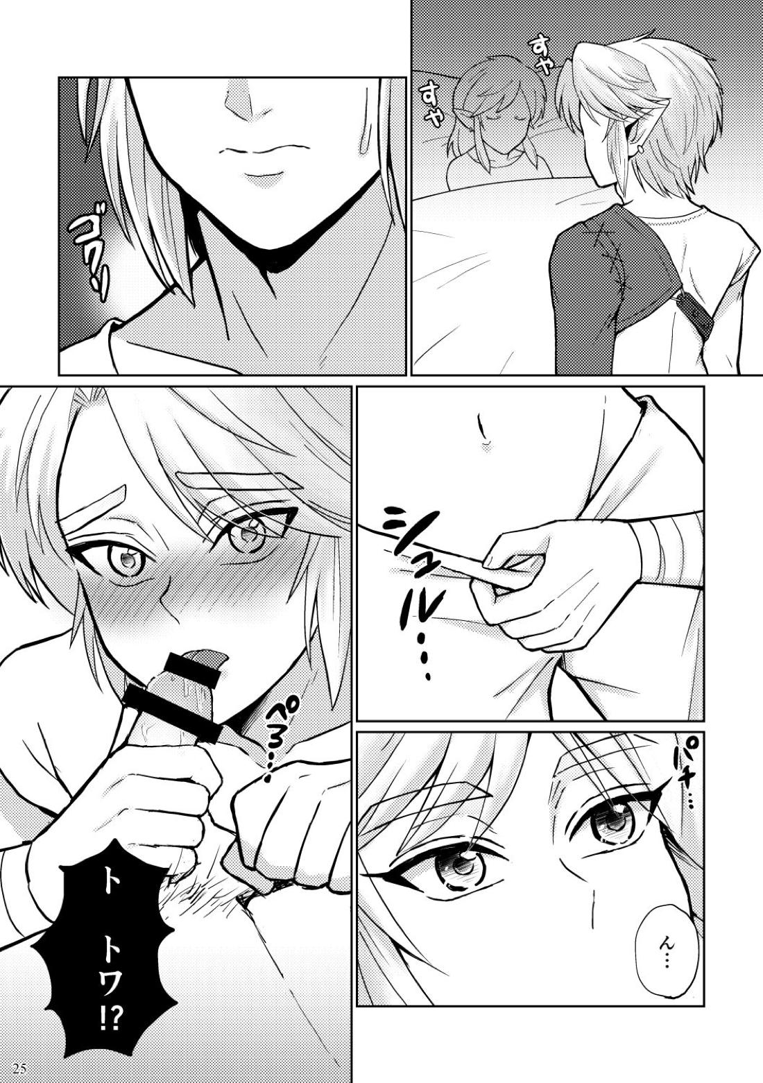 どっちがオオカミなんだかわからない。【ゼルダの伝説/ブレトワ】 page 25