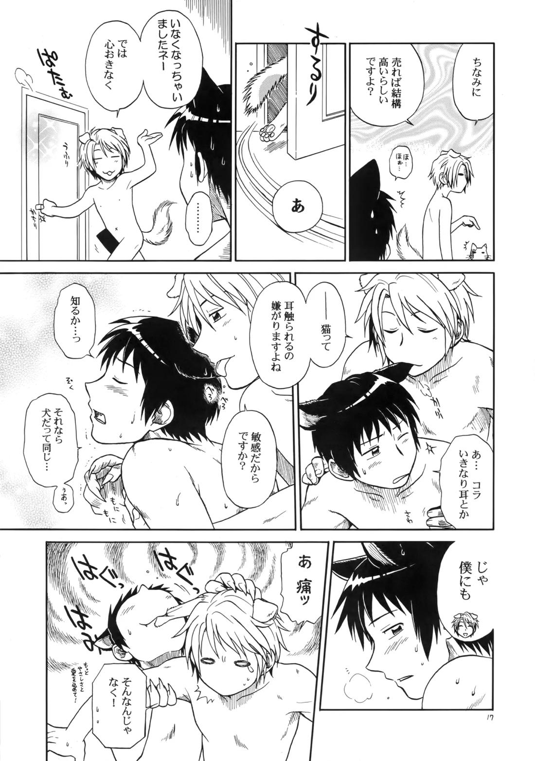 イヌネコハザード【涼宮ハルヒの憂鬱/古キョン】 page 16
