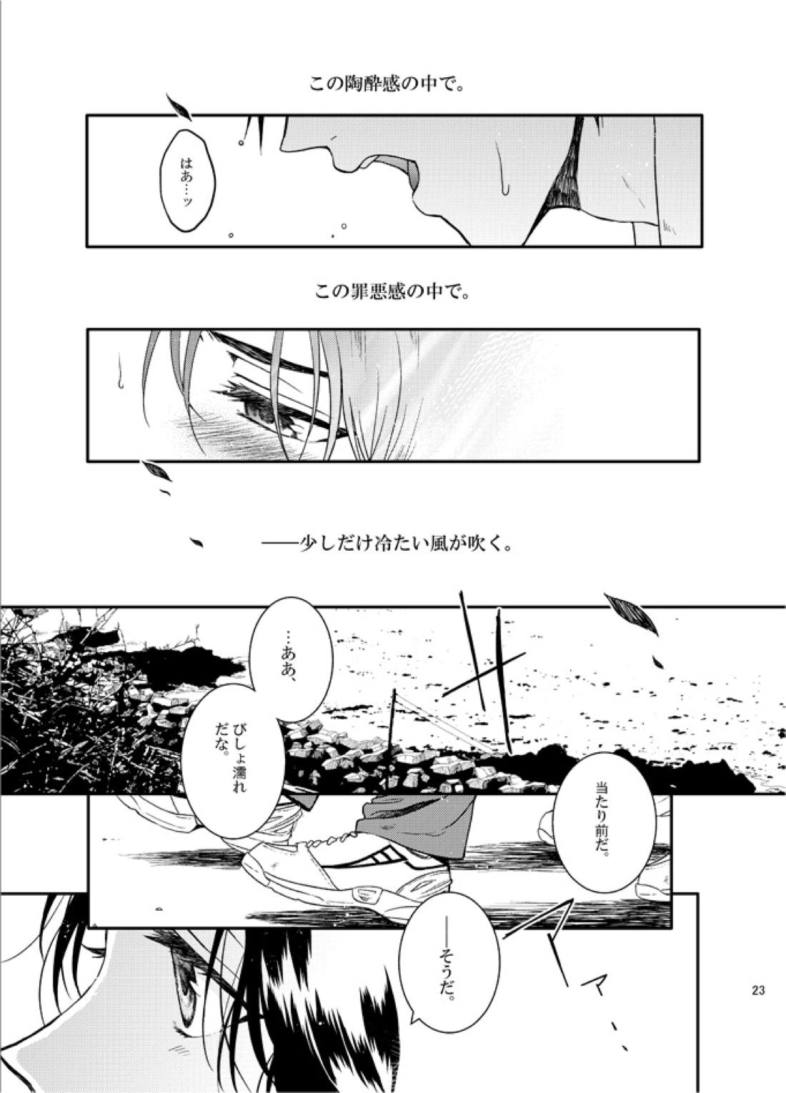 溺れる君と、夕日と、夏。【テニスの王子様/真幸】 page 21
