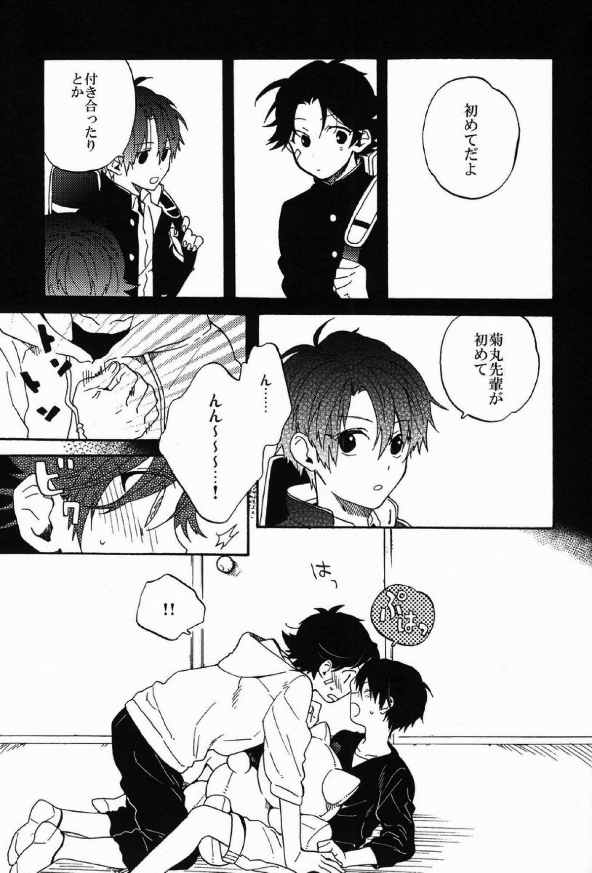 ストロボスコープ【テニスの王子様/菊リョ】 page 12