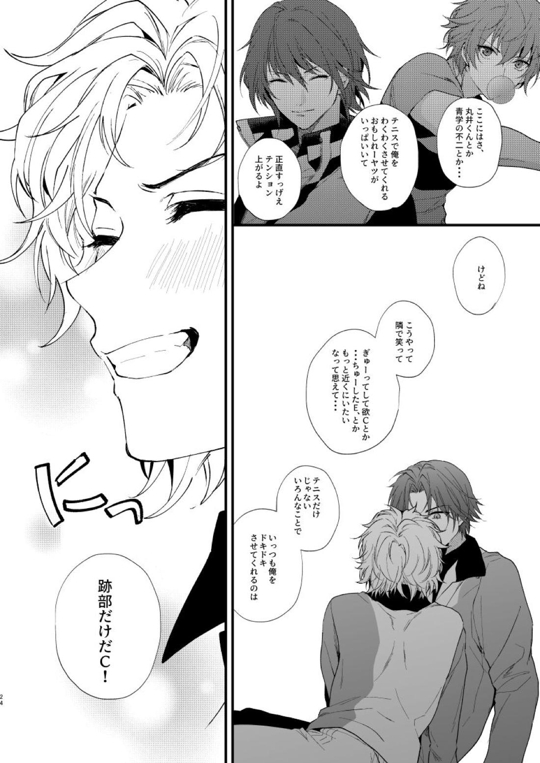 secret survival【テニスの王子様/跡ジロ】 page 21