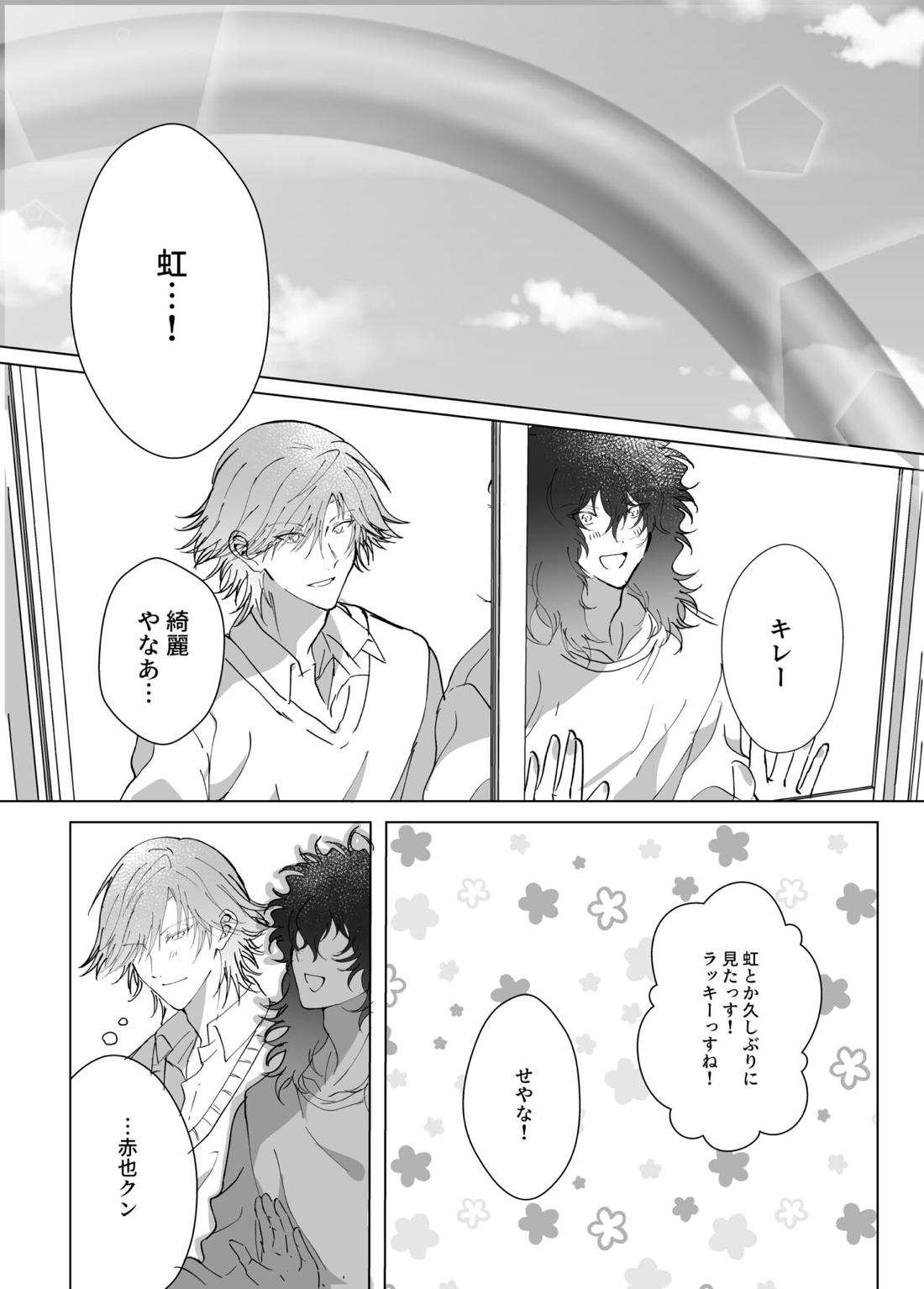 君とずっと虹を見よう。【テニスの王子様/白赤】 page 39