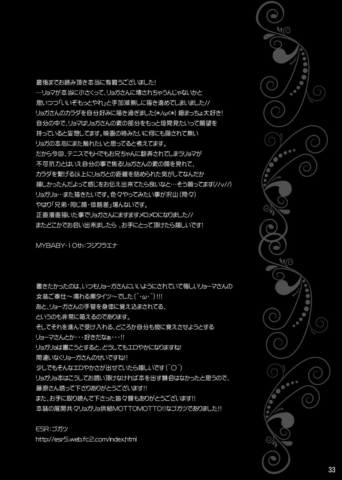 お兄ちゃんが身体で教えてやるよ？【テニスの王子様/リョガリョ】 page 20
