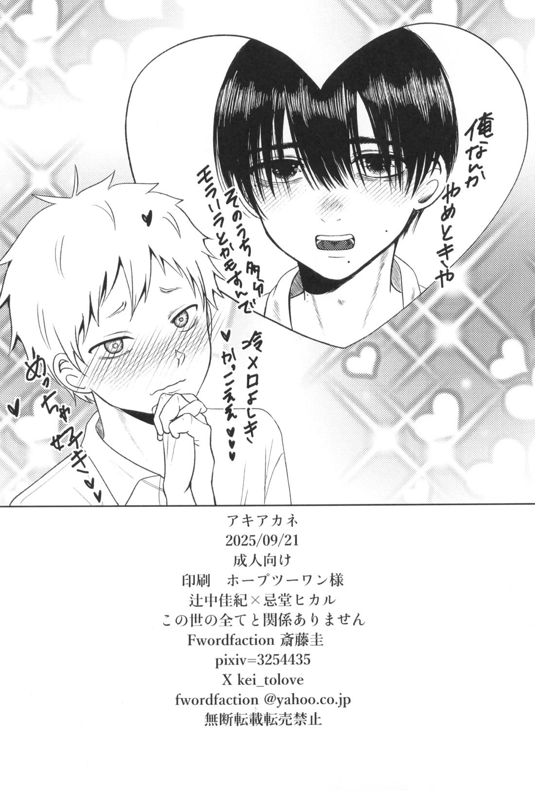 アキアカネ【光が死んだ夏/佳紀×ヒカル】 page 17