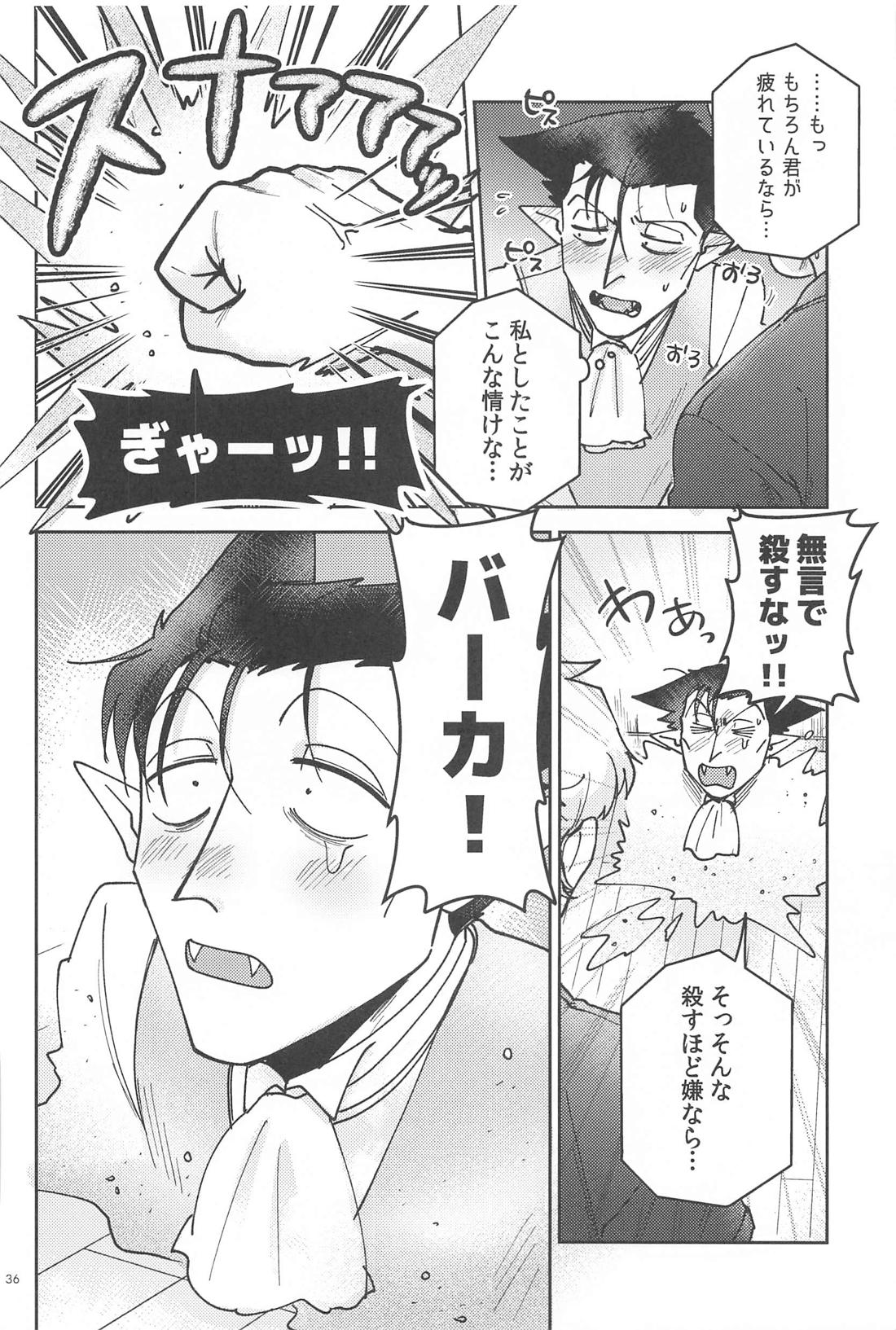 酔いが醒めたら【吸血鬼すぐ死ぬ/ドラロナ】 page 35