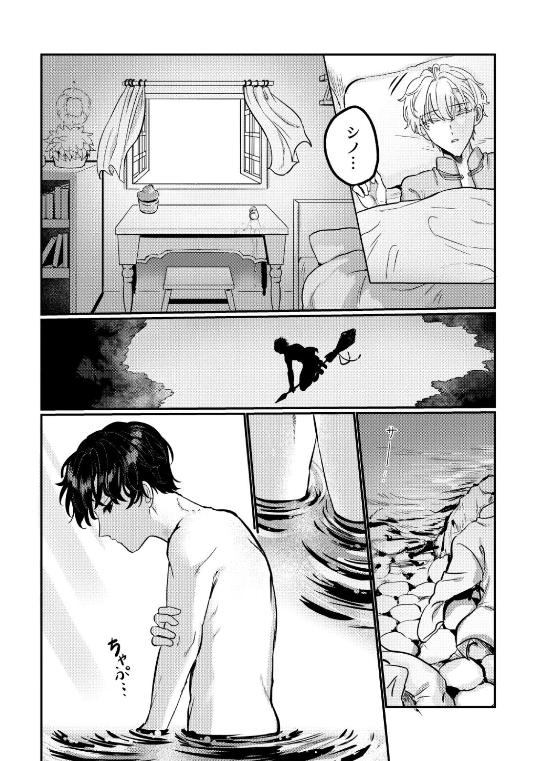 隔て【魔法使いの約束/ヒスシノ】 page 40