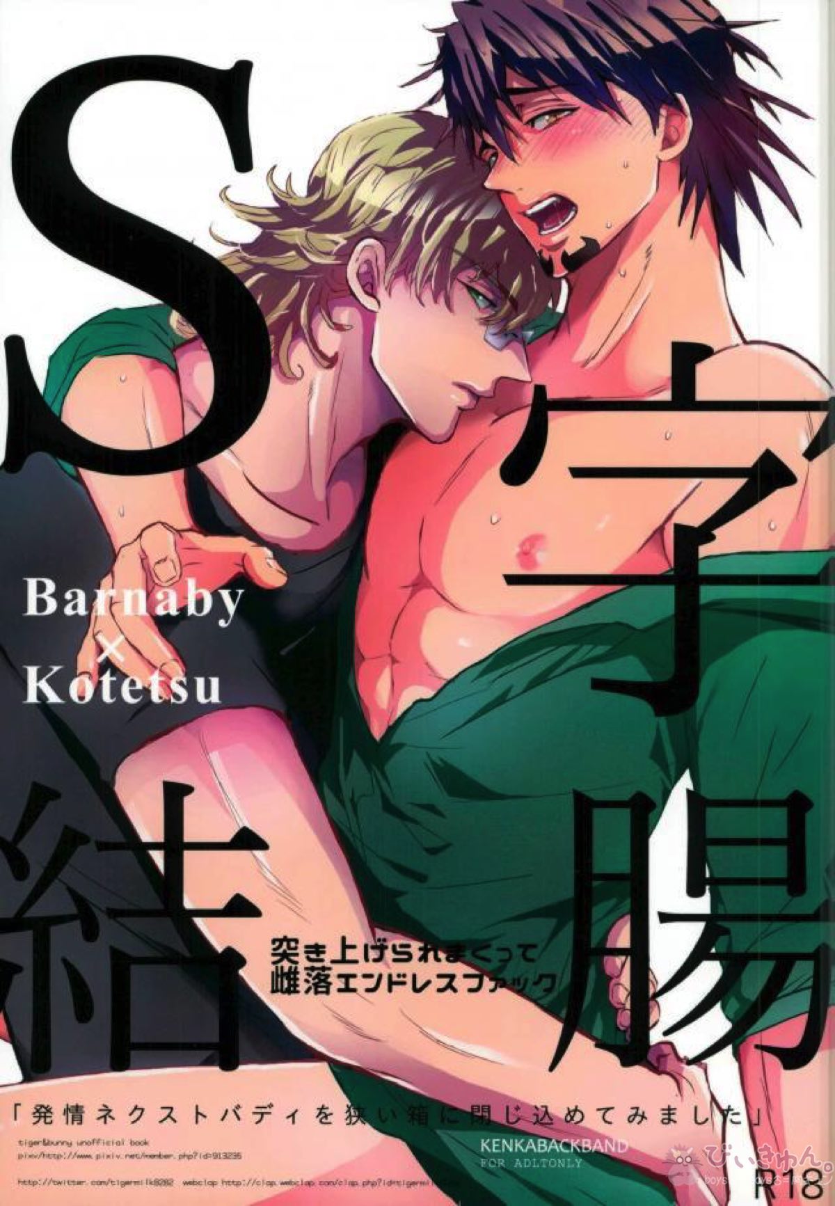 Recommended BL manga "S字結腸【TIGER＆BUNNY/兎虎】" cover image