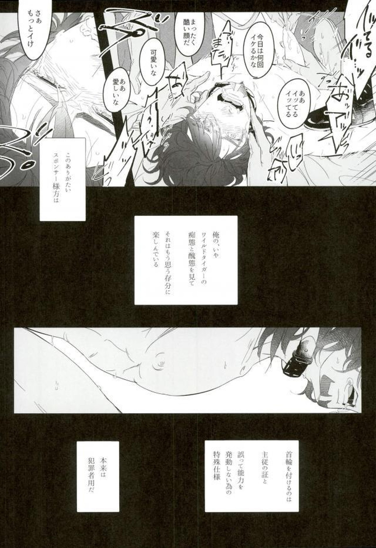 白と黒のフォリア【TIGER＆BUNNY/兎虎】 page 11