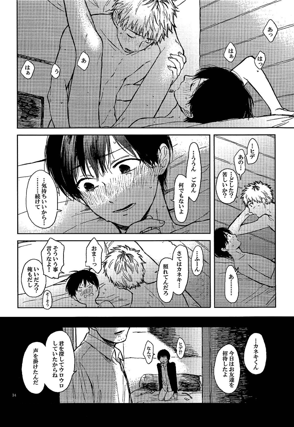青年H青年K【東京喰種/ヒデカネ】 page 31