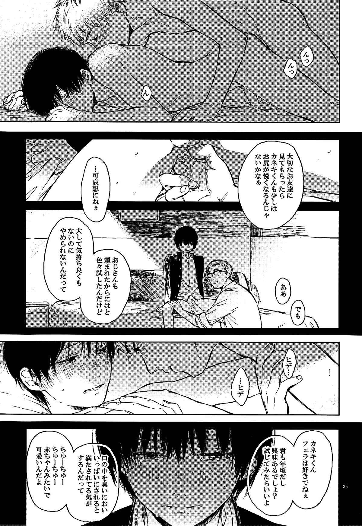 青年H青年K【東京喰種/ヒデカネ】 page 32