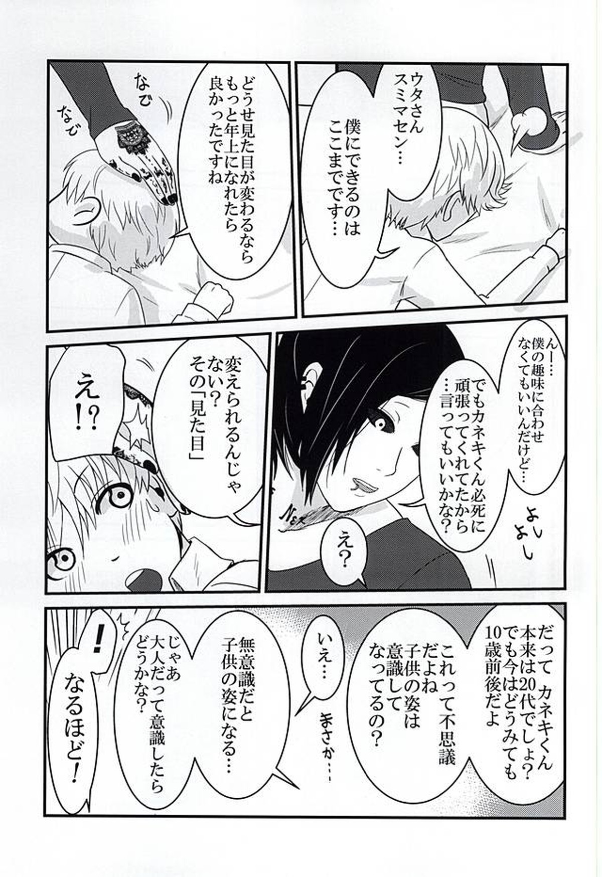 Invisible Warmth【東京喰種/ウタ×金木】 page 21