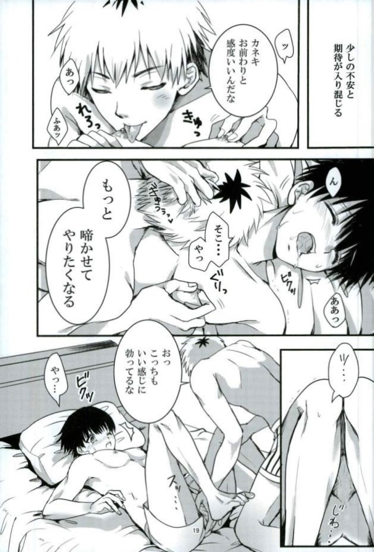 「君と僕がここから先へ進めない理由」【東京喰種/ヒデカネ】 page 18