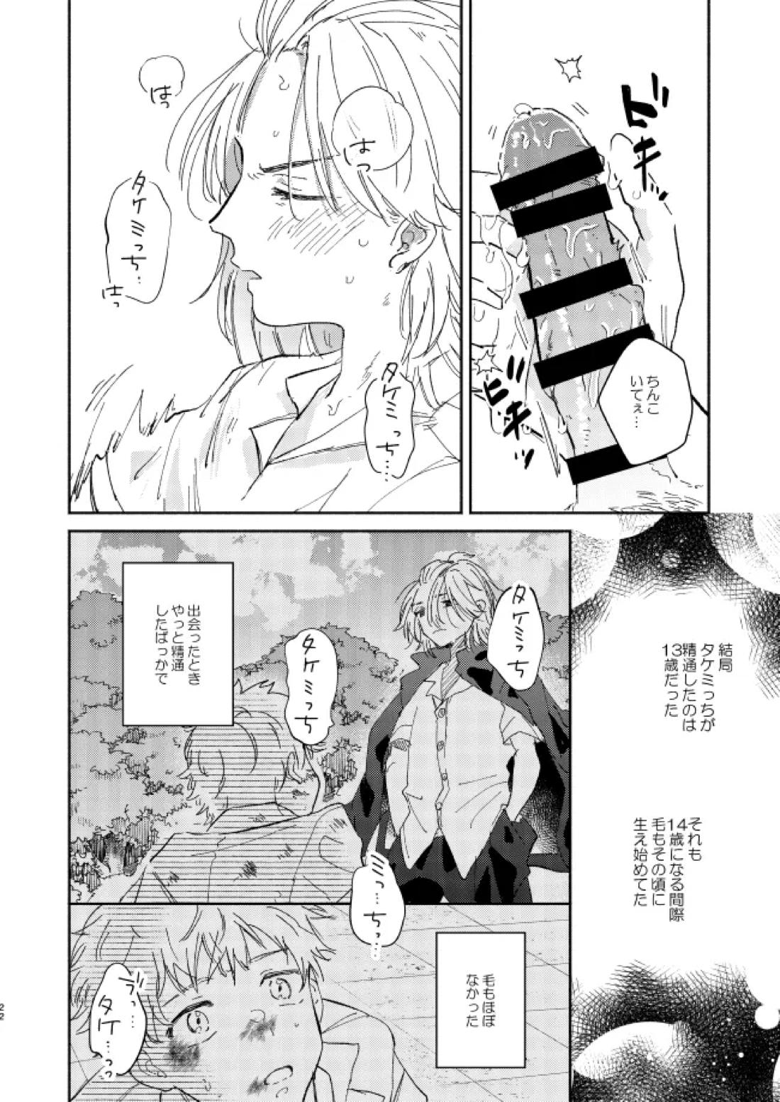 You belong to me【東京卍リベンジャーズ/まいたけ】 page 21