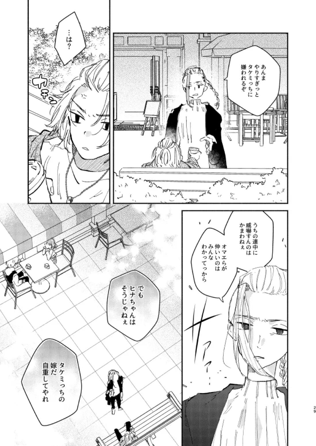 You belong to me【東京卍リベンジャーズ/まいたけ】 page 28