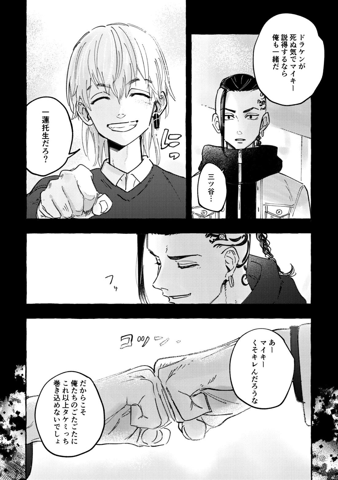 それも秘密のことなので【東京卍リベンジャーズ/ドラみつ】 page 31