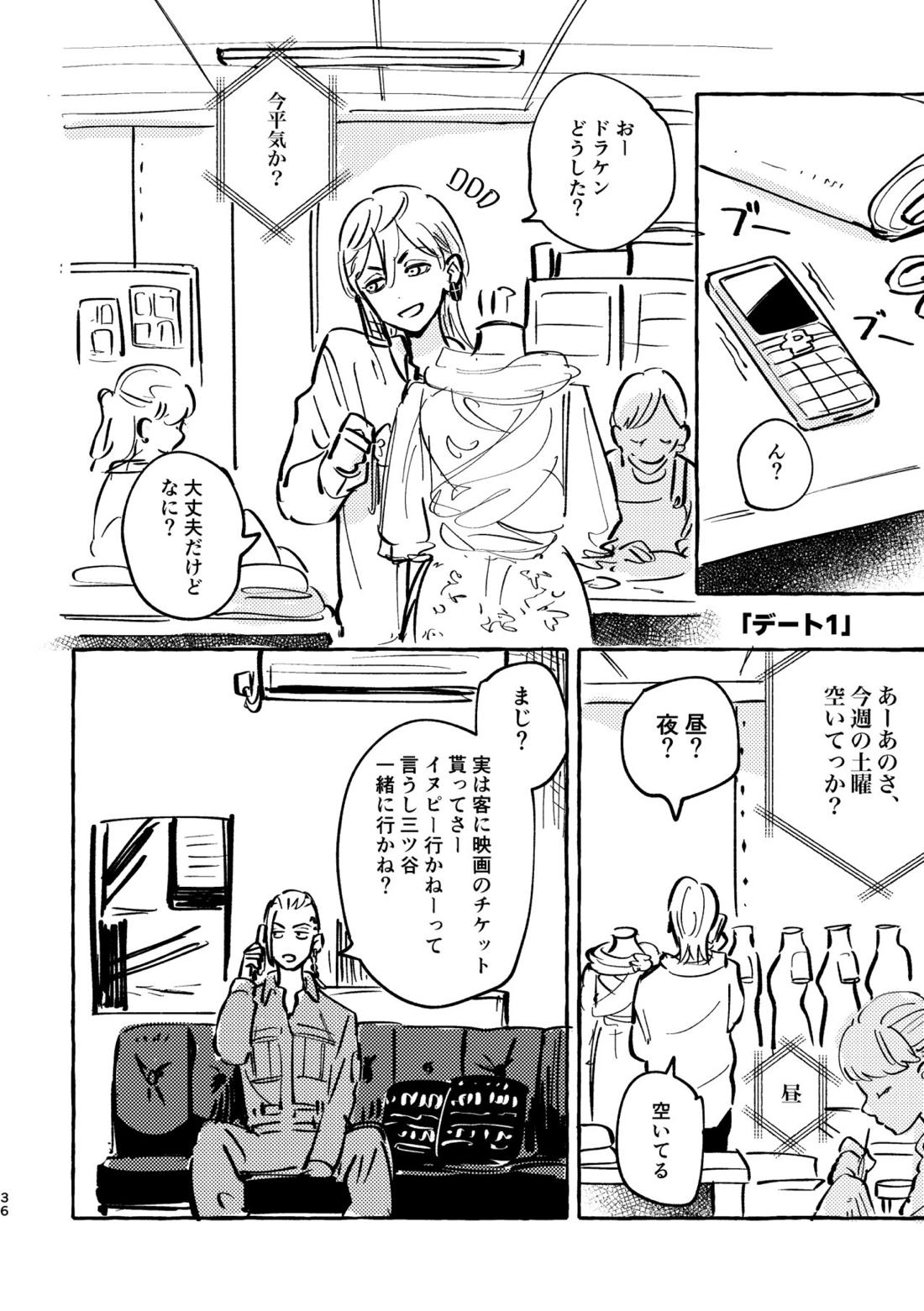 それも秘密のことなので【東京卍リベンジャーズ/ドラみつ】 page 33