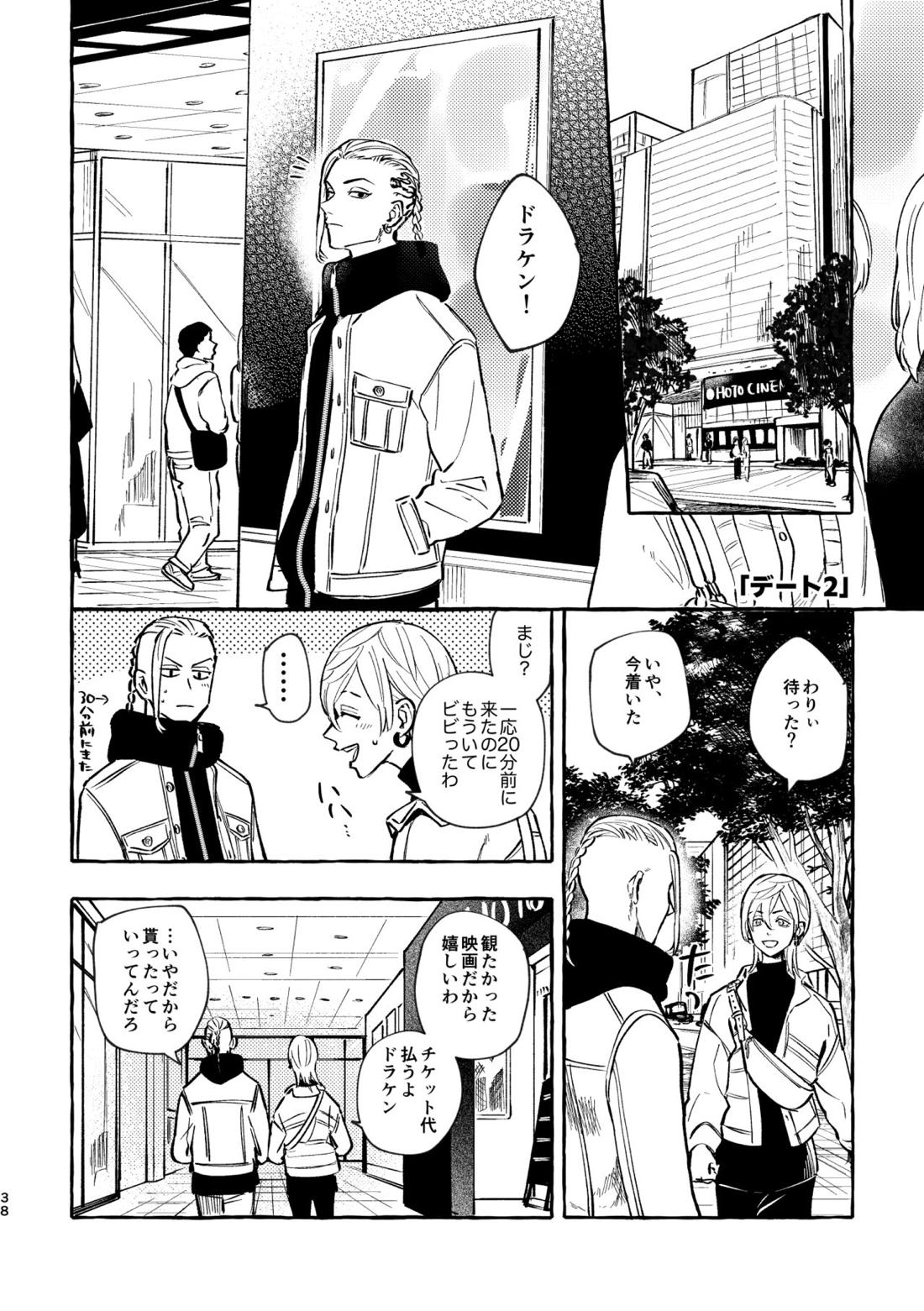 それも秘密のことなので【東京卍リベンジャーズ/ドラみつ】 page 35