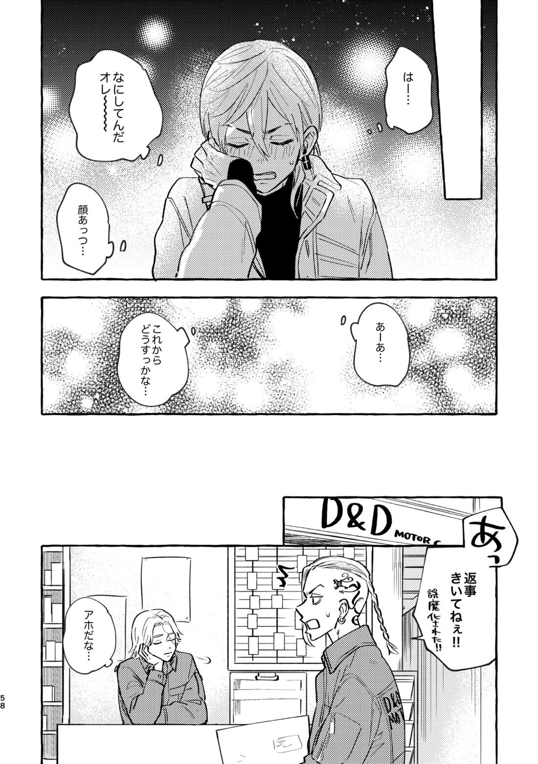 それも秘密のことなので【東京卍リベンジャーズ/ドラみつ】 page 55