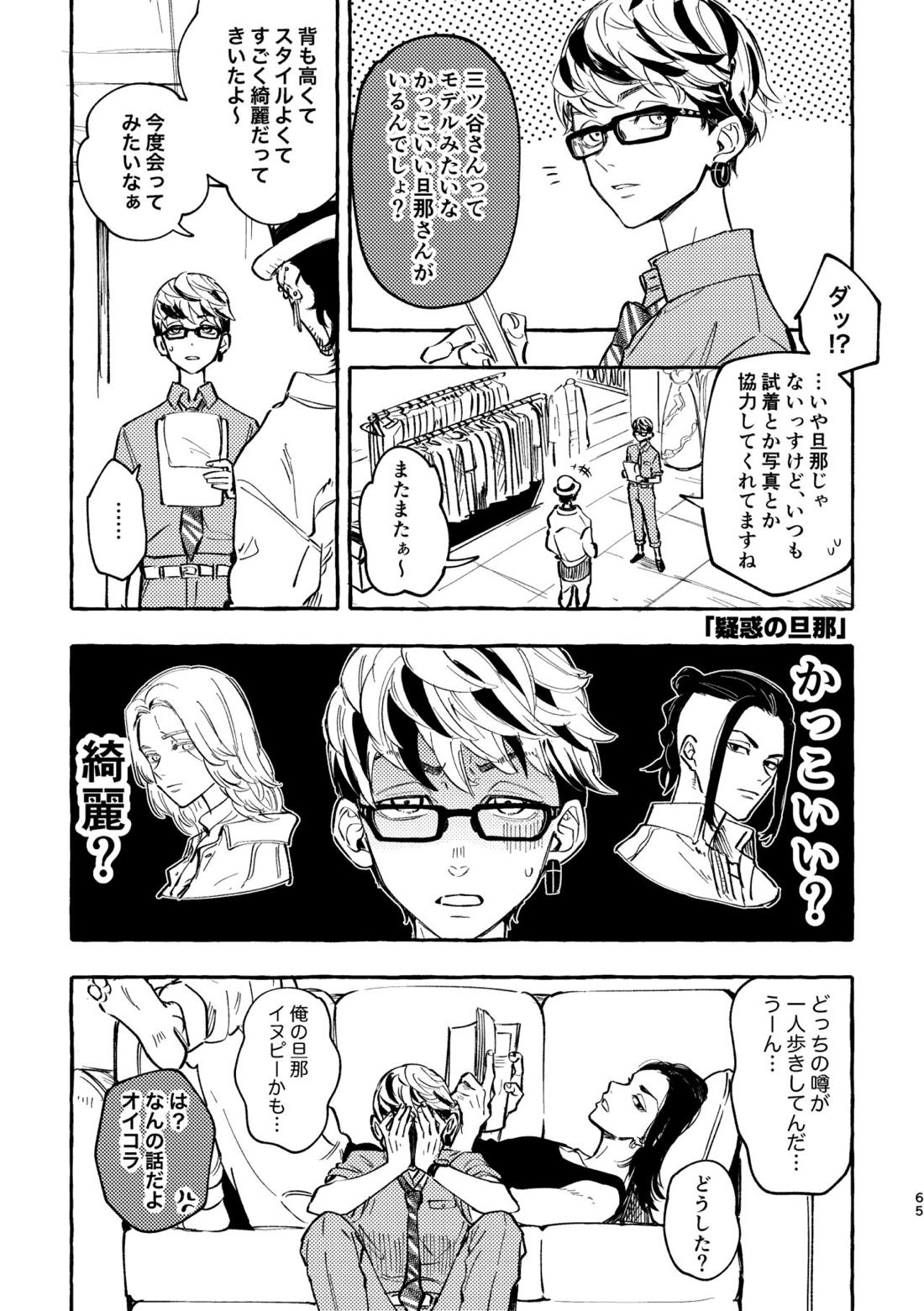 それも秘密のことなので【東京卍リベンジャーズ/ドラみつ】 page 61