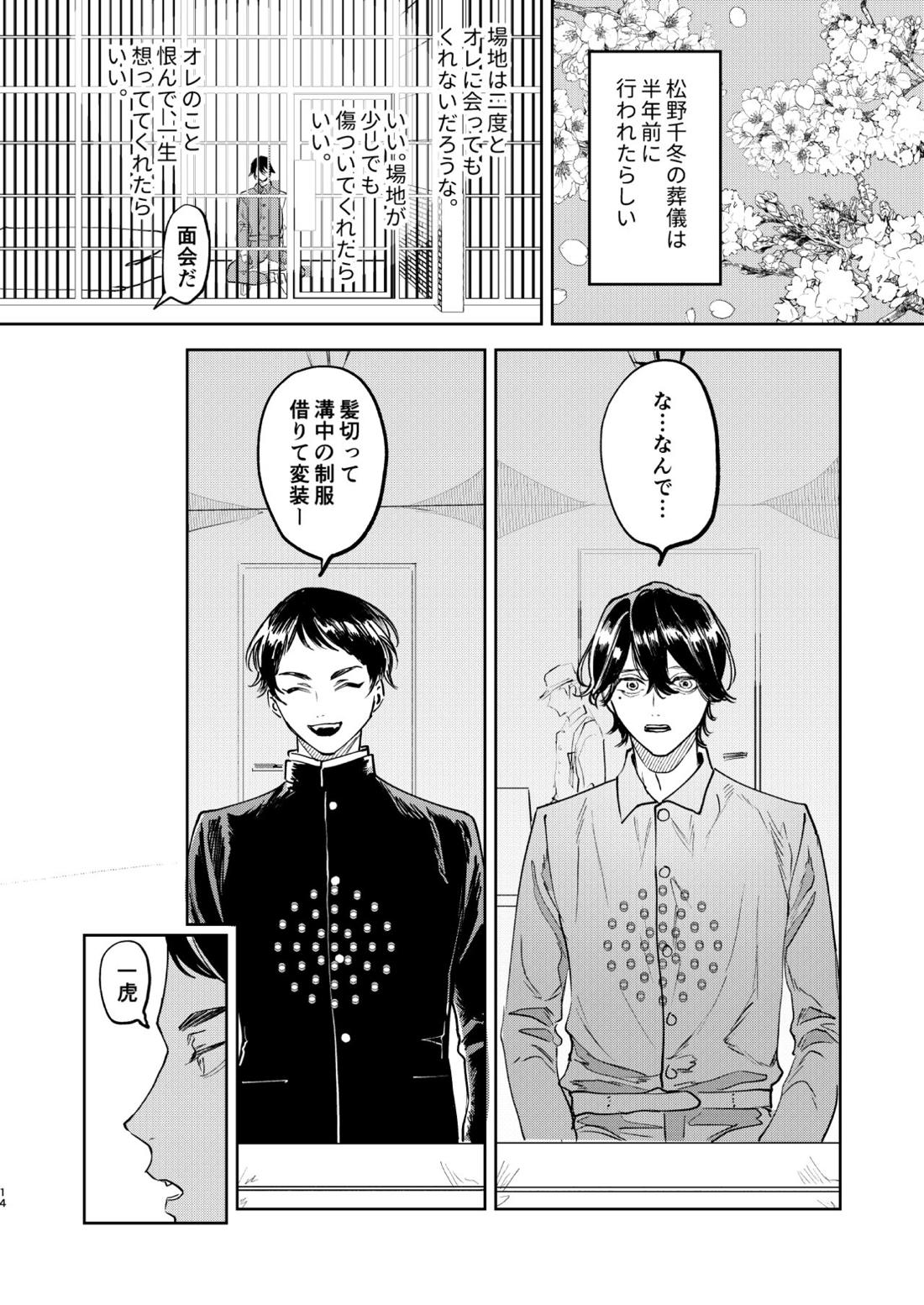 冬へおきさり【東京卍リベンジャーズ/羽宮一虎×場地圭介】 page 13