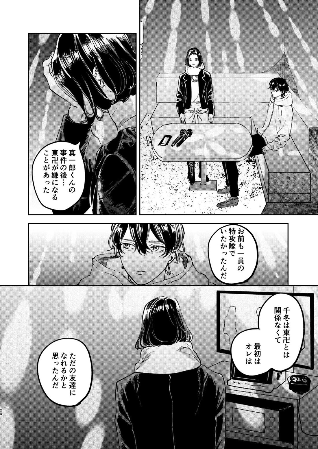 冬へおきさり【東京卍リベンジャーズ/羽宮一虎×場地圭介】 page 23